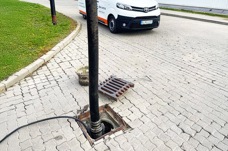 vysokotlakove cistenie potrubia